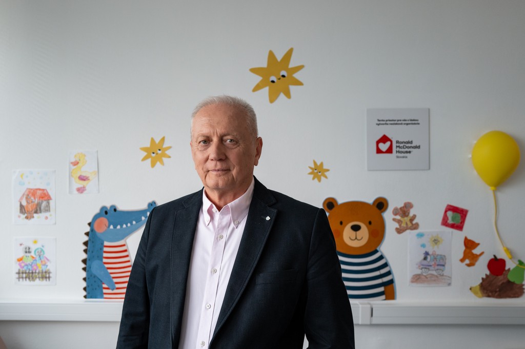 MUDr. Robert Vetrák, MPH., lekár a zakladajúci člen správnej rady Ronald McDonald House Slovakia