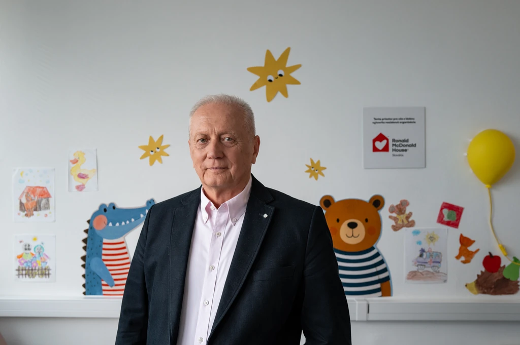 MUDr. Robert Vetrák, MPH., lekár a zakladajúci člen správnej rady Ronald McDonald House Slovakia