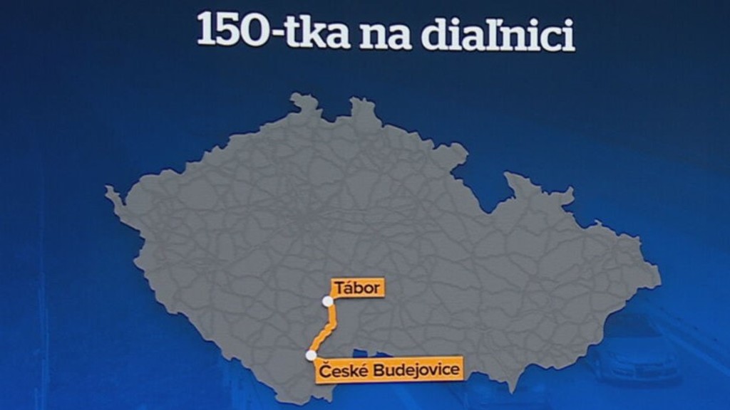 Zmeny najvyššej povolenej rýchlosti na diaľnici