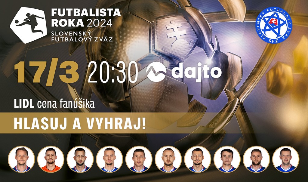 Futbalista roka 2024 - muži