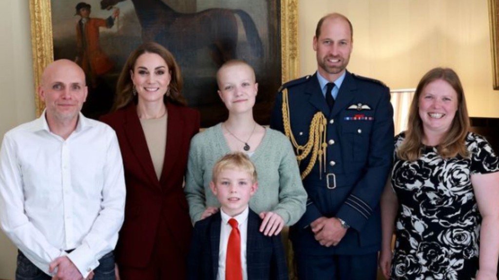 Stretnutie Liz Hatton s kráľovským párom