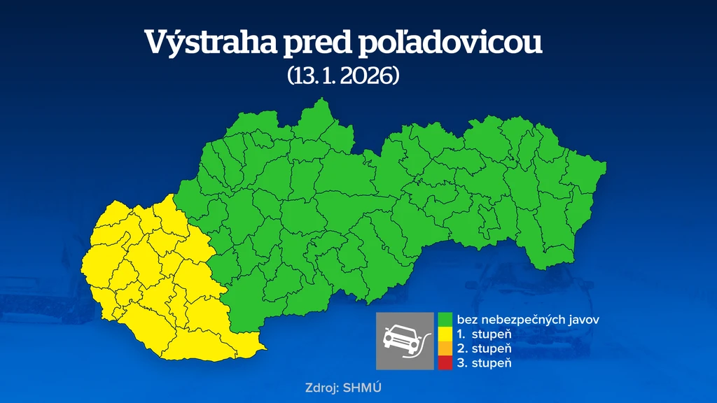 Výstraha pred poľadovicou