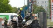 FOTO: Zo stánku s langošmi zostali len trosky. Keď sa zlomila plynová nádrž, všetci vedeli, že majú utekať