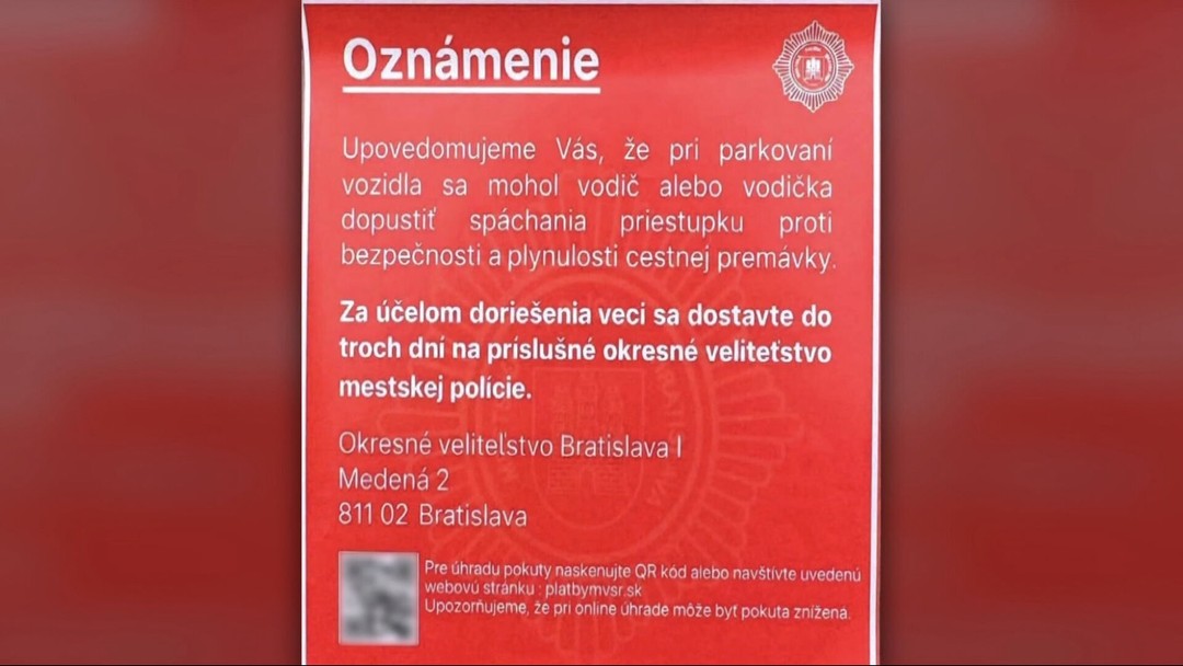 Našli ste si nálepku na aute? Dávajte si pozor, podvodníci majú nový trik