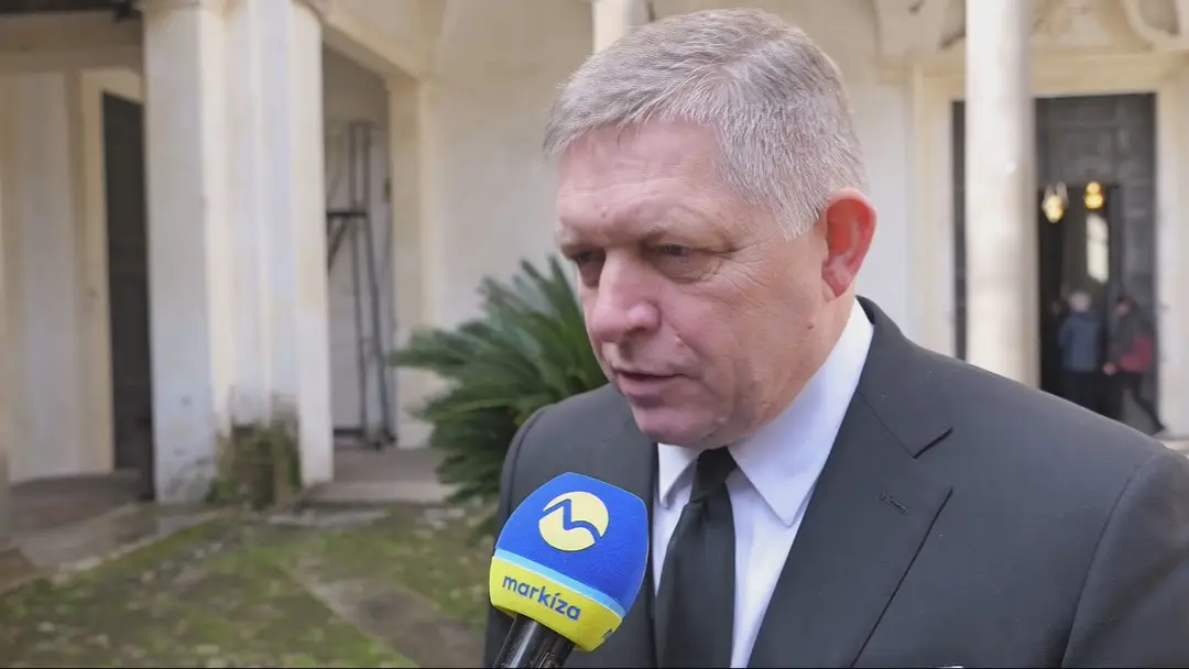 Robert Fico po stretnutí s pápežom