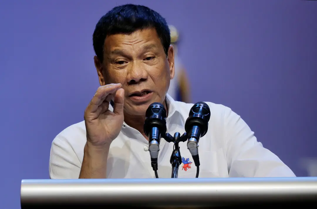 Filipínsky prezident Rodrigo Duterte.