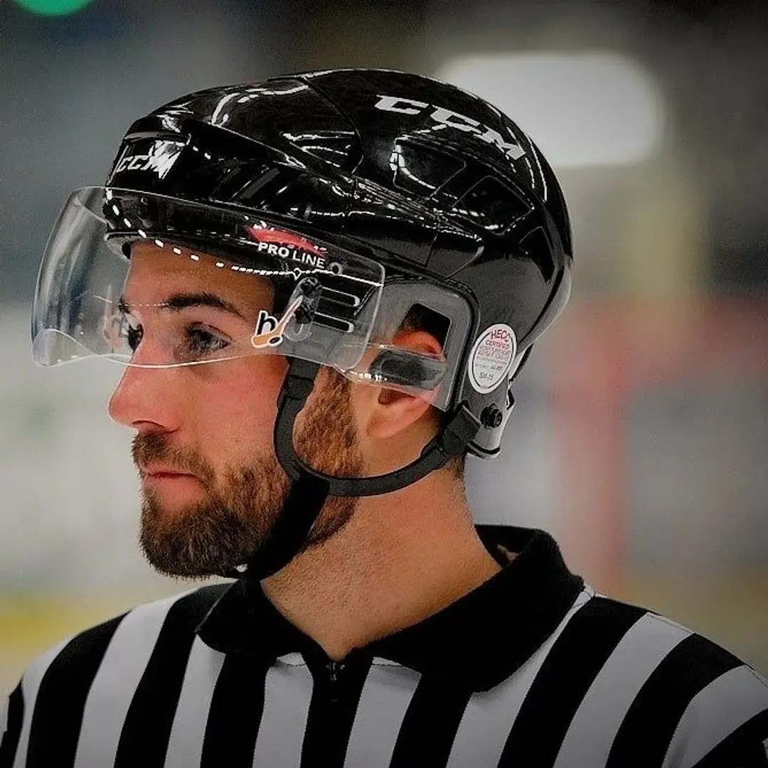 Hokejový rozhodca Pavel Lainka.