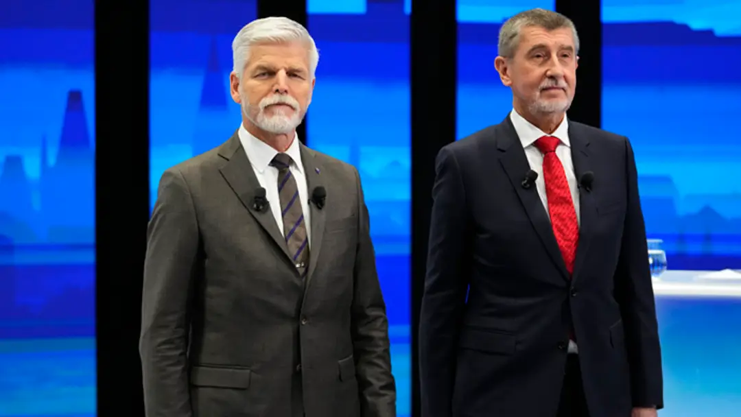Predvolebná debata kandidátov na českého prezidenta pred 2. kolom prezidentských volieb.