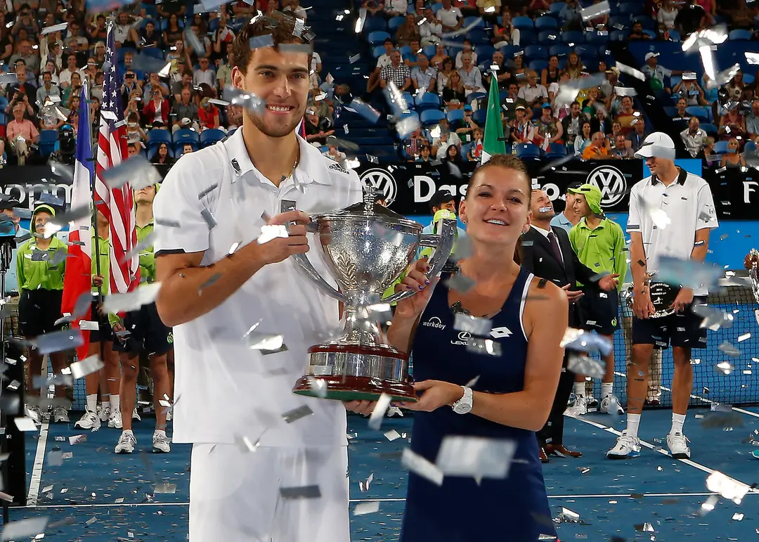 Jerzy Janowicz a Agnieszka Radwanska získali historicky prvýkrát Hopmanov pohár, teda sú "nepísaní" majstri sveta. 10. január
