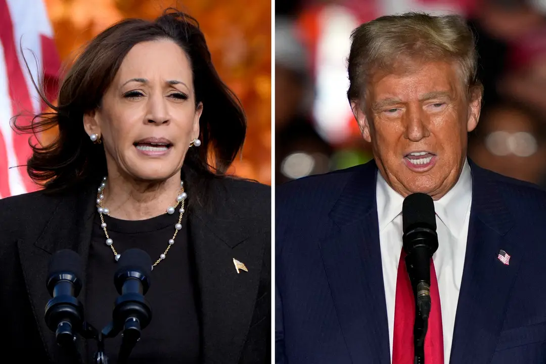 Kamala Harrisová a Donald Trump