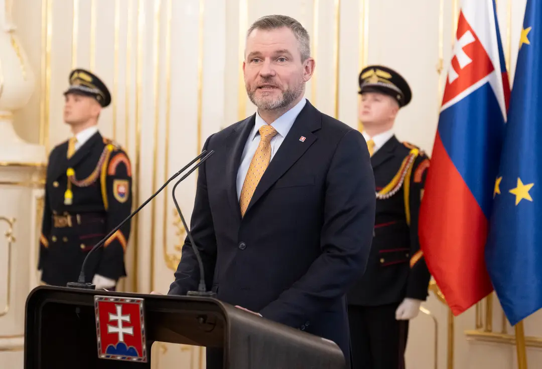 Na snímke prezident Peter Pellegrini.