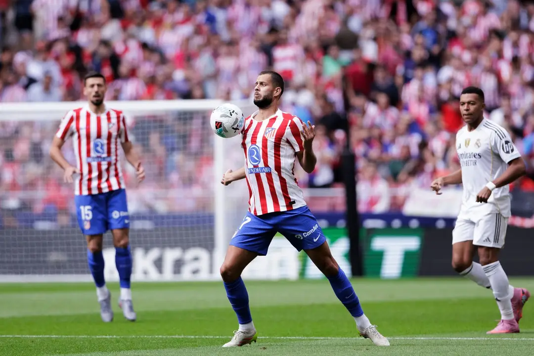 Dávid Hancko v zápase proti Realu Madrid