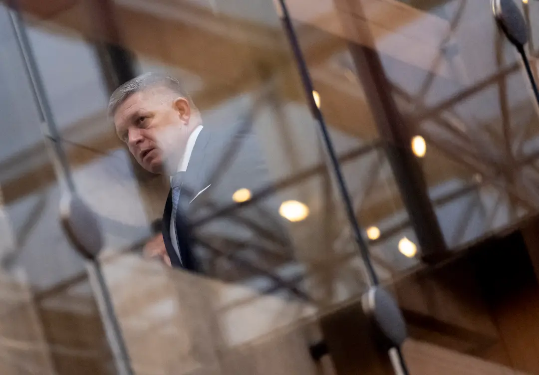 Na snímke premiér SR Robert Fico.