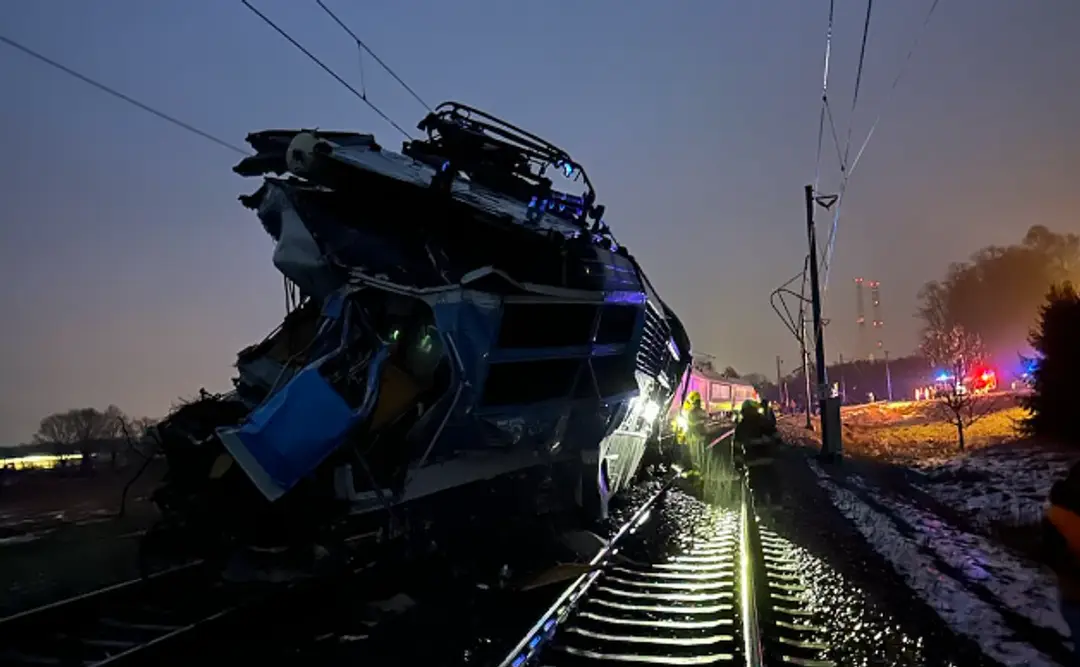 Tragická nehoda vlaku v Česku.