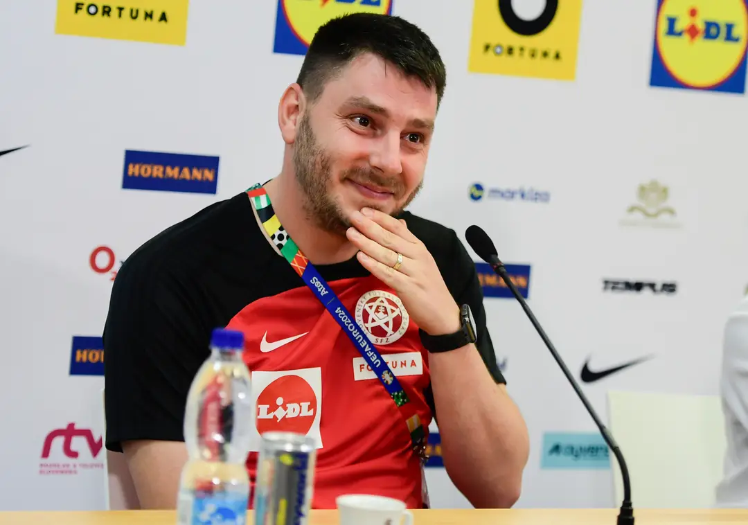 Kustód slovenskej futbalovej reprezentácie Marek Košáň.