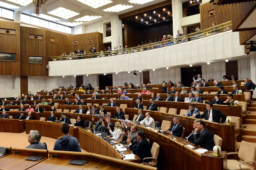 Slovenský parlament.