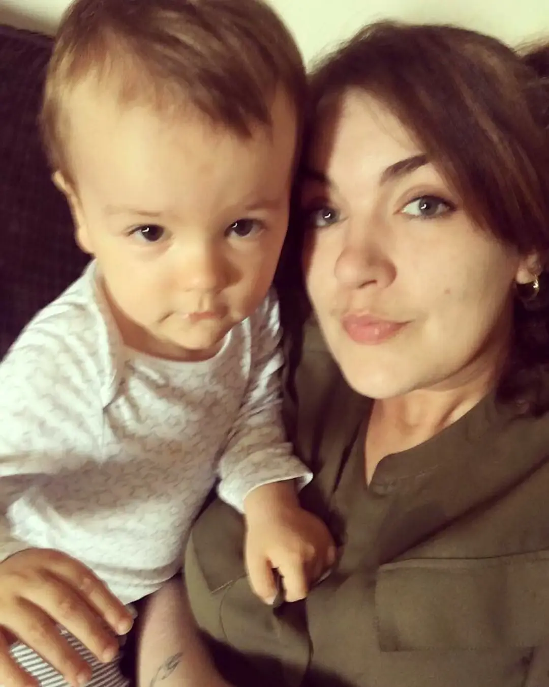 Heather Longdonová so synčekom Kianom.