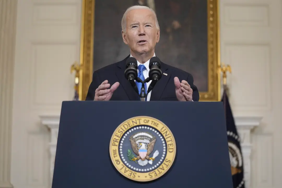 Na snímke americký prezident Joe Biden.