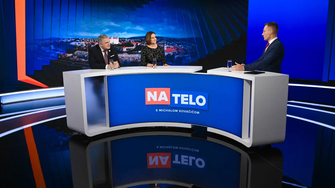 Roman Michelko a Mária Kolíková v relácii Na telo.