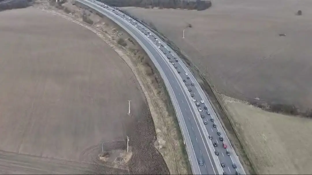 Cesta I/18 v úseku Turany – Hubová