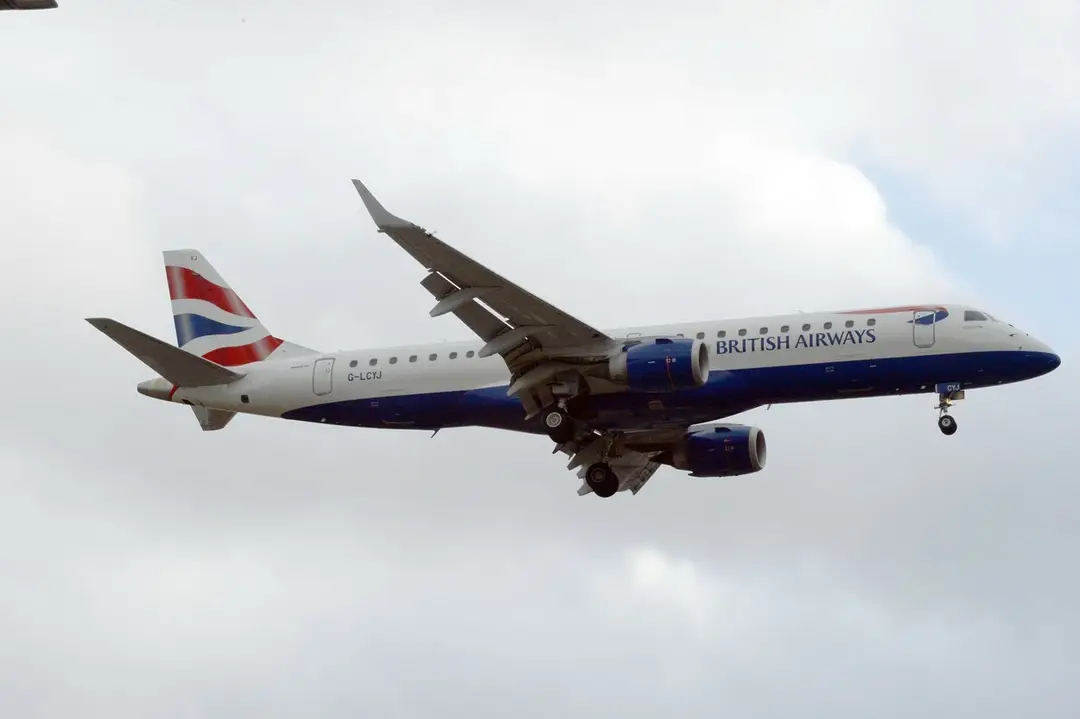 lietadlo spoločnosti British Airways