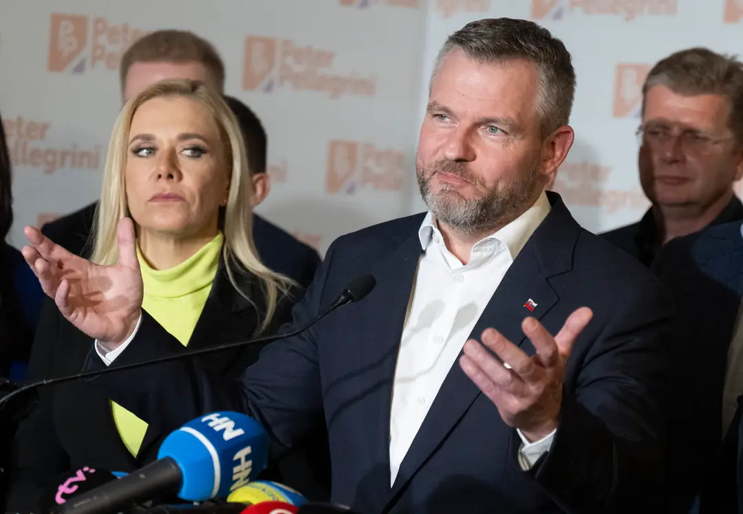 Peter Pellegrini na tlačovej konferencii