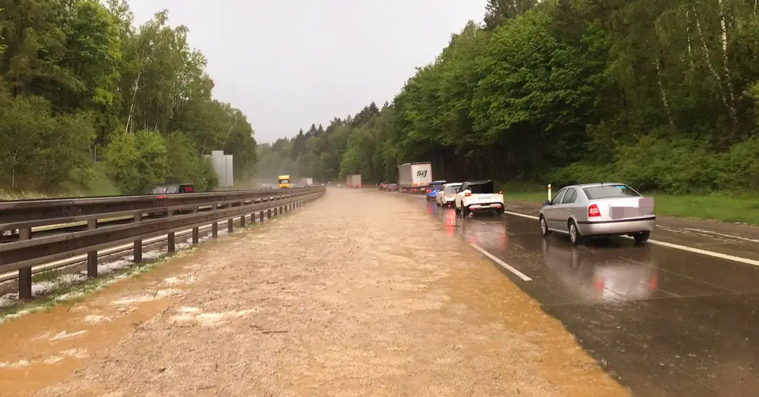 Prívalové dažde v Česku