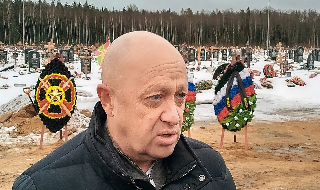 Ruský Oligarcha a šéf Vagnerovej skupiny Jevgenij Prigožin.