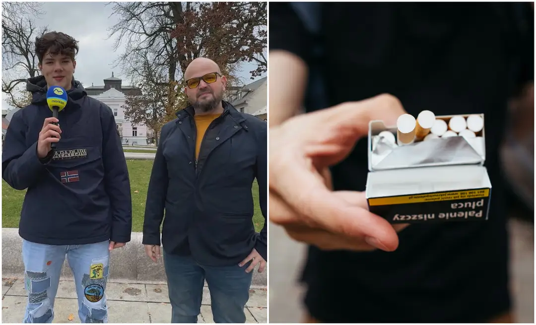 Test kúpy cigariet