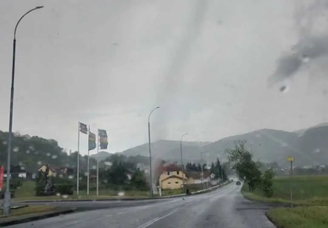 Tornádo v Česku.