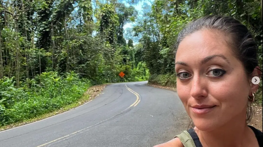 Slovenka Zuzana na ostrove Maui.