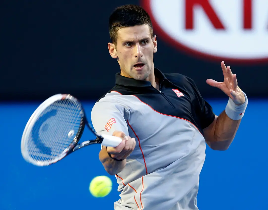 Srbský tenista Novak Djokovič porazil v 1. kole Australian Open Lukáša Lacka.