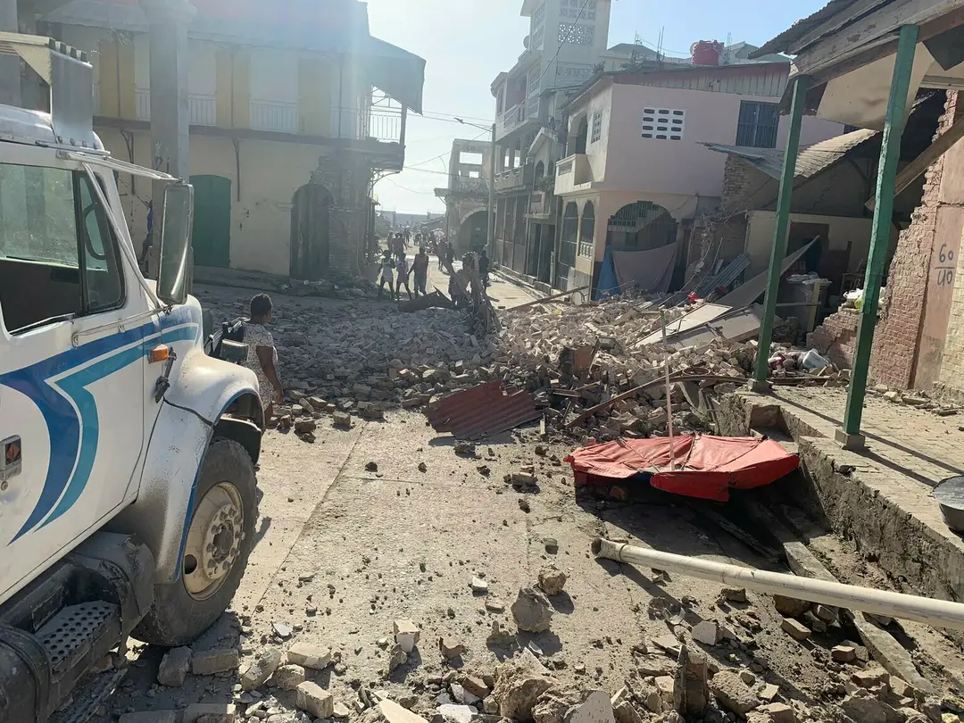 Silné zemetrasenie na Haiti