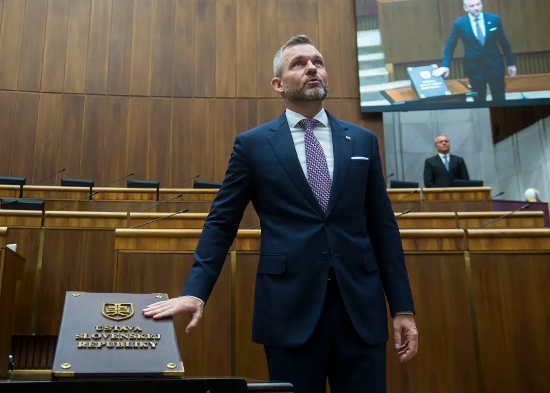 Predseda Hlas-SD Peter Pellegrini. 