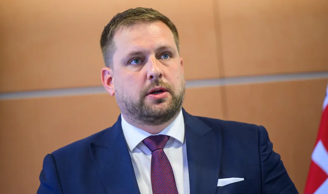Na snímke minister zdravotníctva SR Kamil Šaško (Hlas-SD).