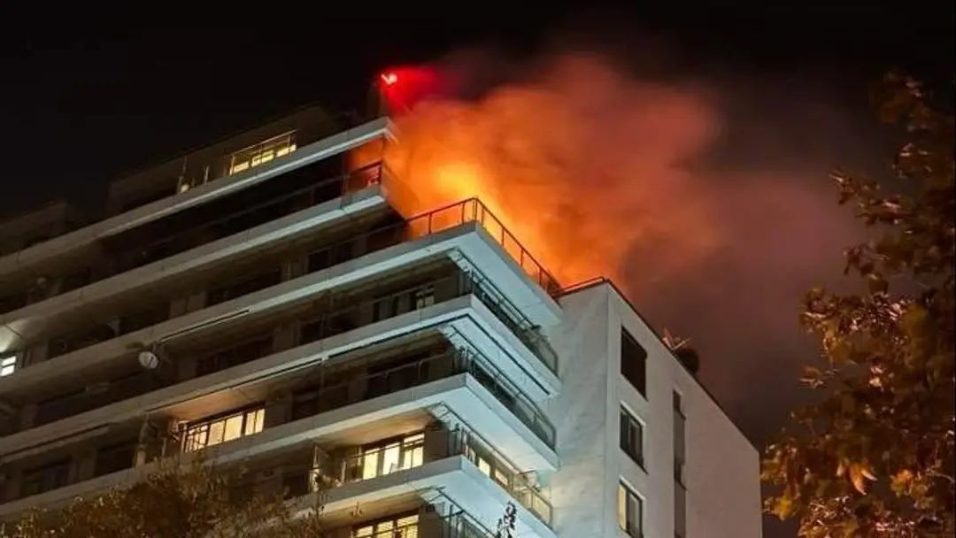 Požiar v Ružinove