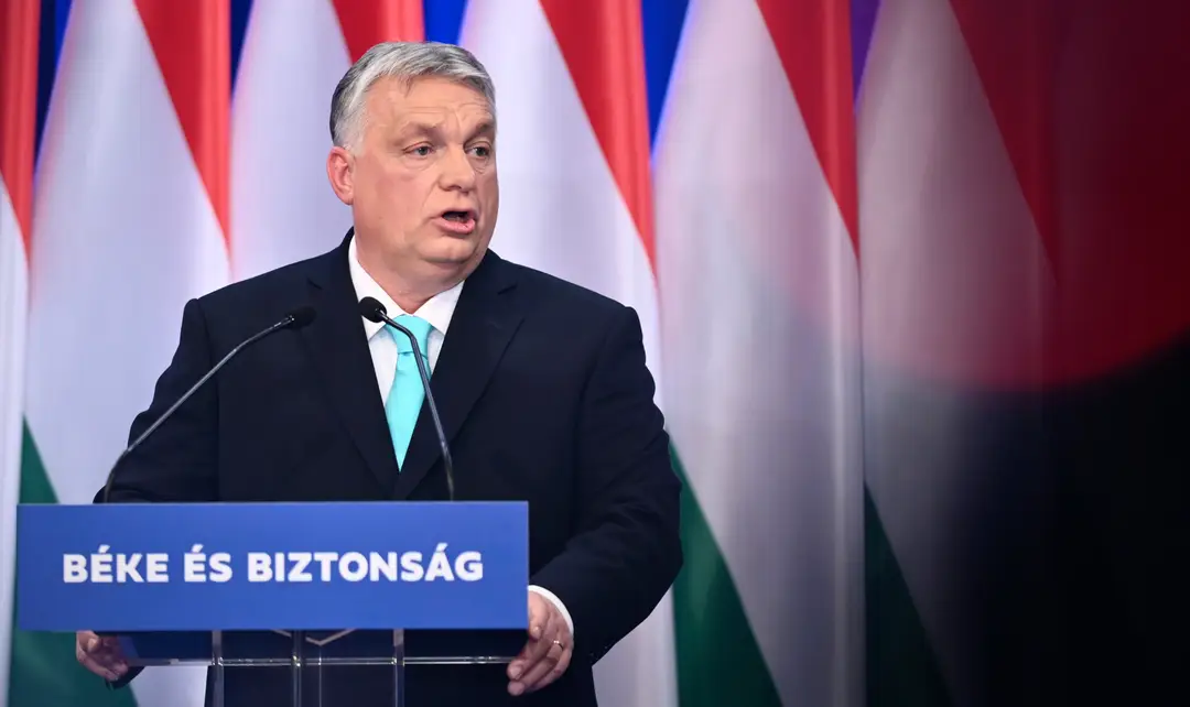 Maďarský premiér Viktor Orbán vystupuje s každoročným prejavom o stave krajiny.