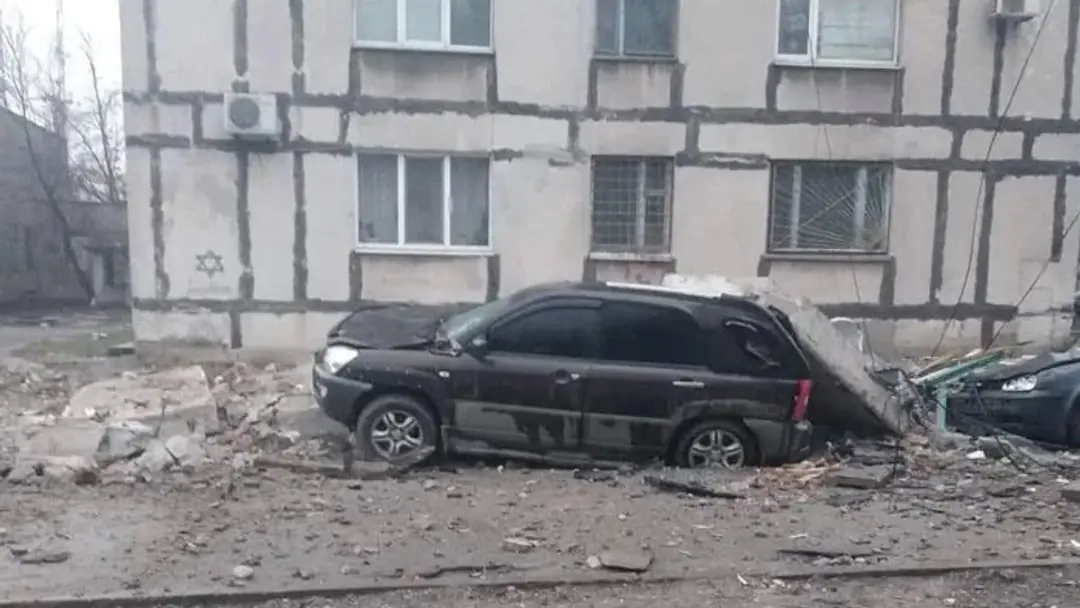 Okupované mesto Cherson.