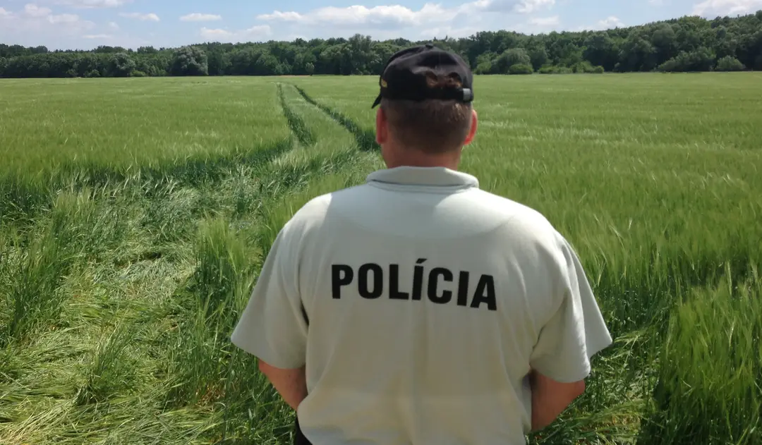 Na tomto poli vyjasol život parašutistu.