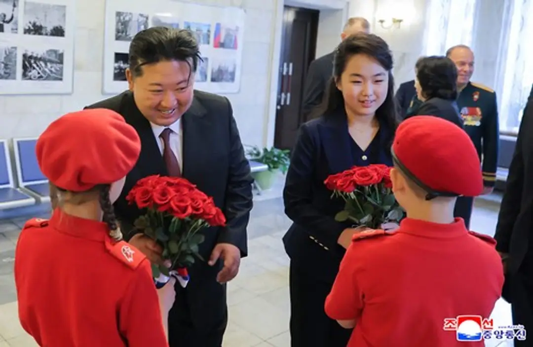 Kim Čong-un a Kim Ču-ä