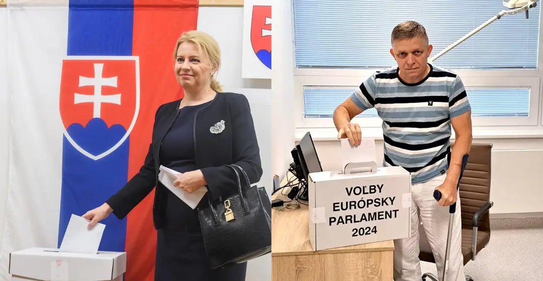 Prezidentka Z. Čaputová a premiér R. Fico