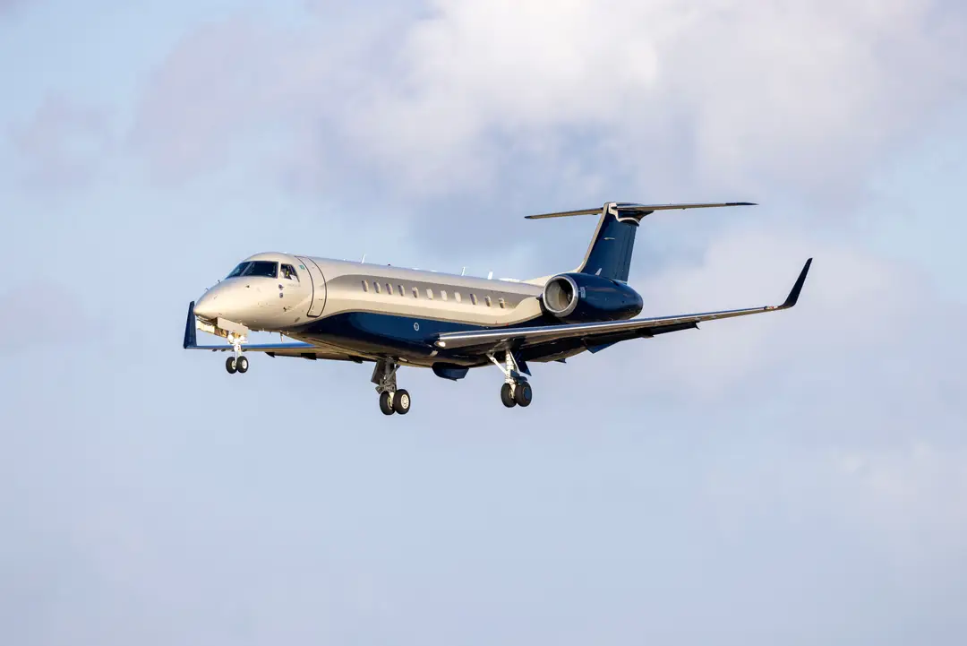 Lietadlo Embraer Legacy 600.