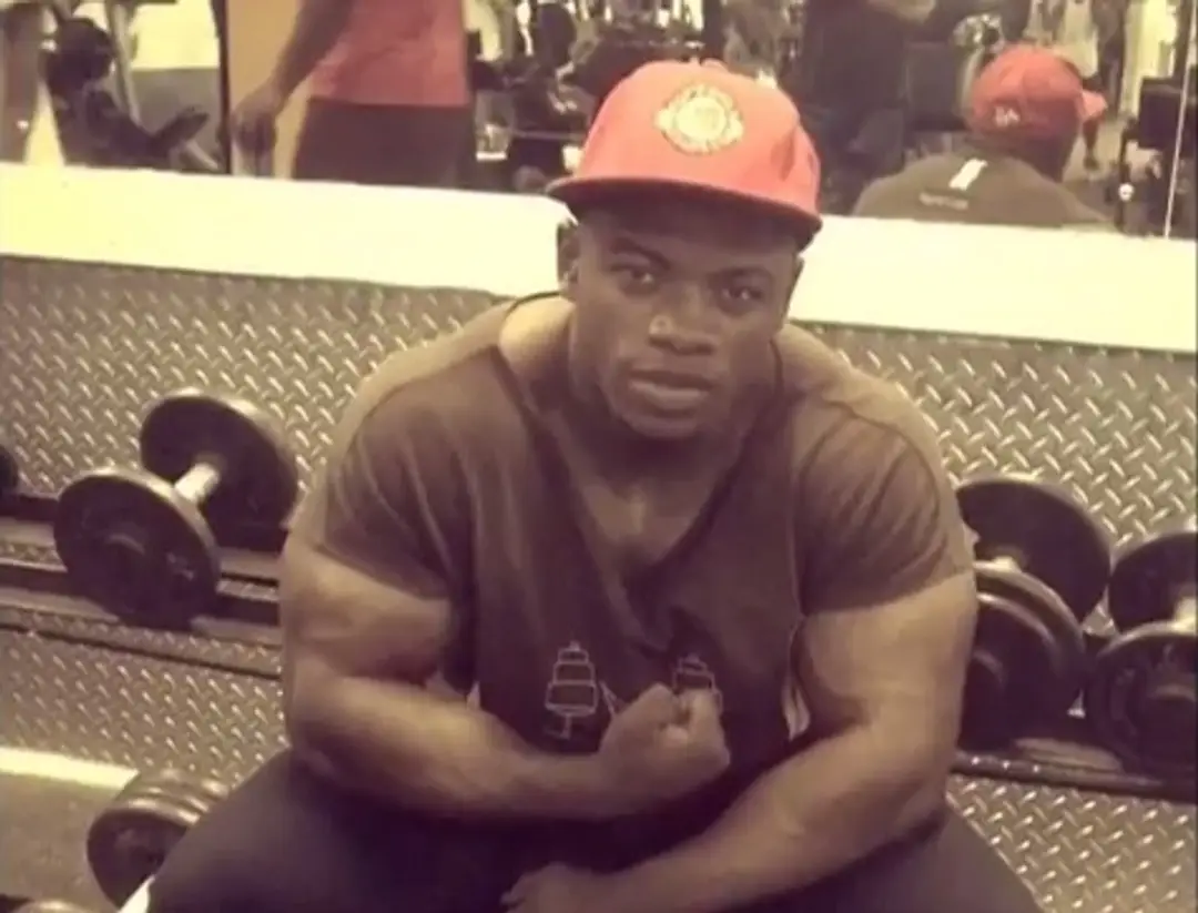 Bodybuilder Sifiso Lungelo Thabethe.