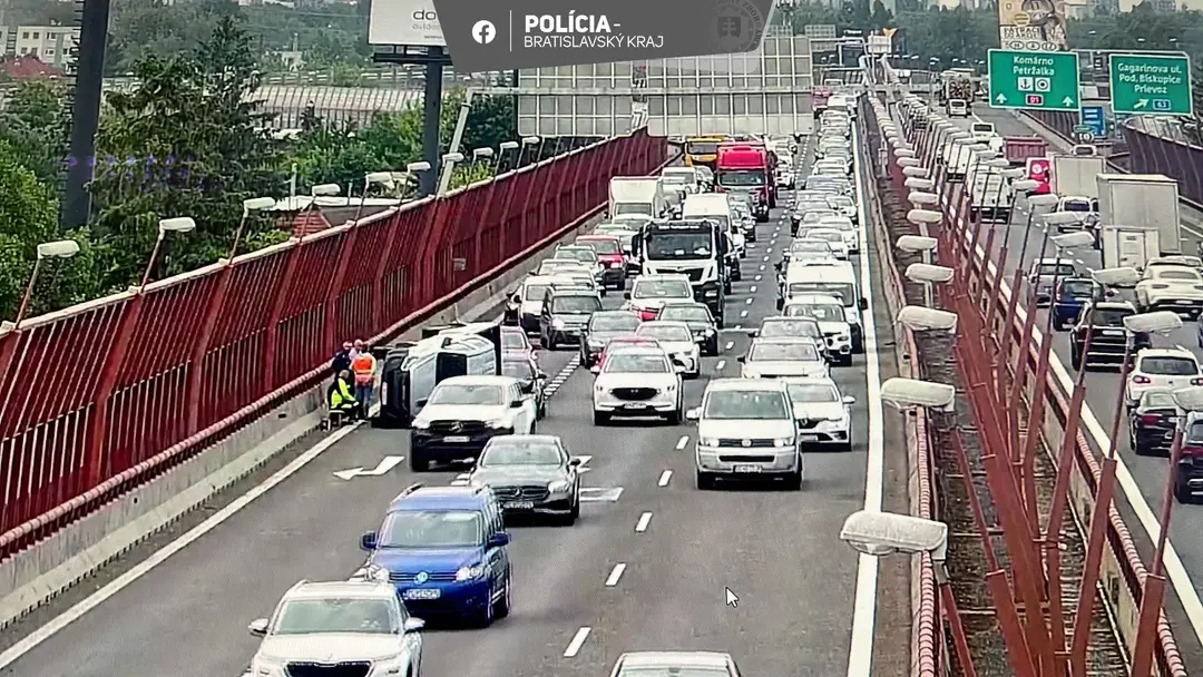 Dopravná nehoda na D1.