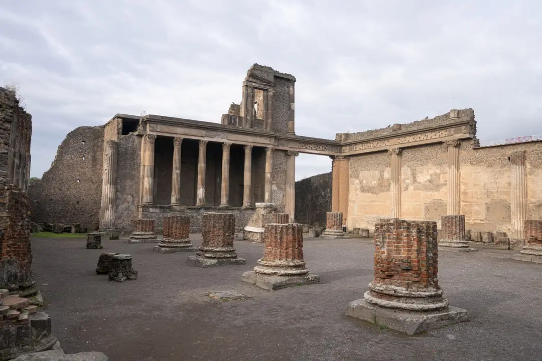 Na snímke talianske Pompeje.