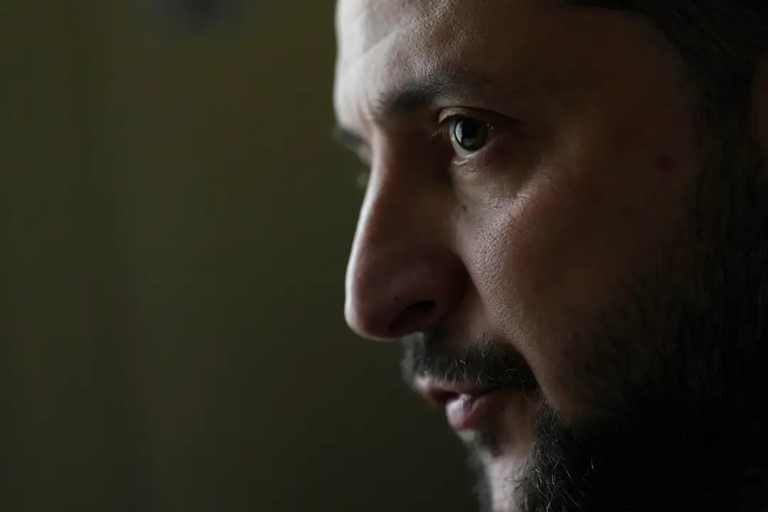 Ukrajinský prezident Volodymyr Zelenskyj.