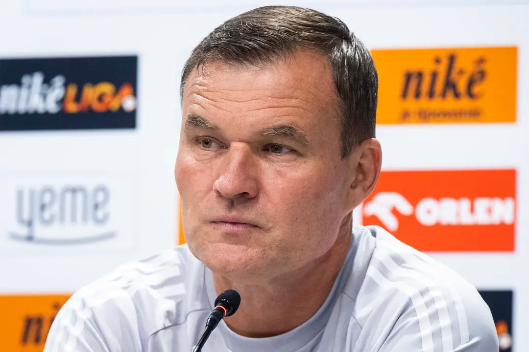 Na snímke asistent trénera ŠK Slovan Bratislava Boris Kitka.