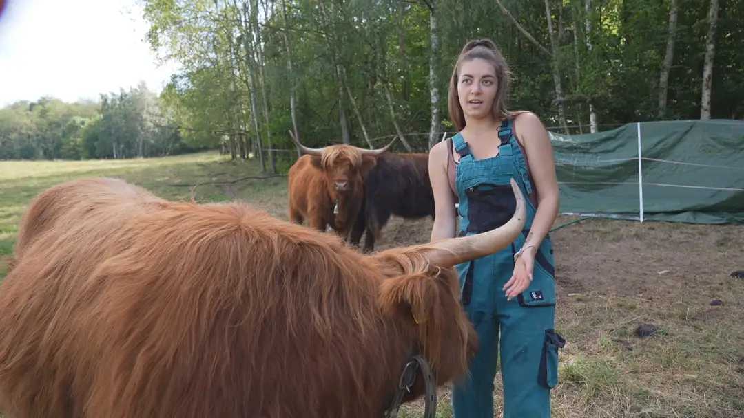 Modelka a farmárka Šárka