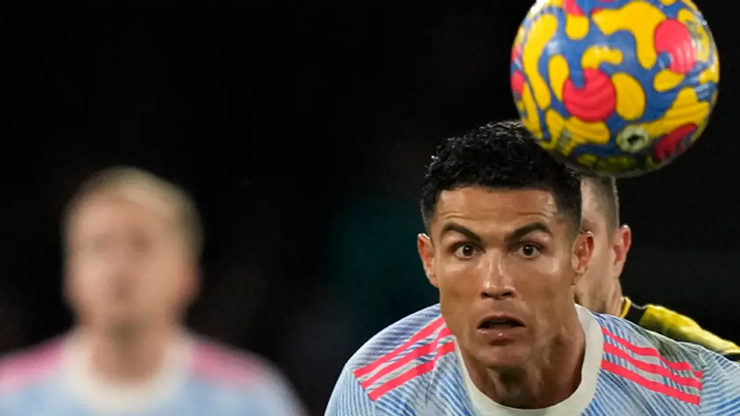 Futbalista Manchestru United Cristiano Ronaldo.
