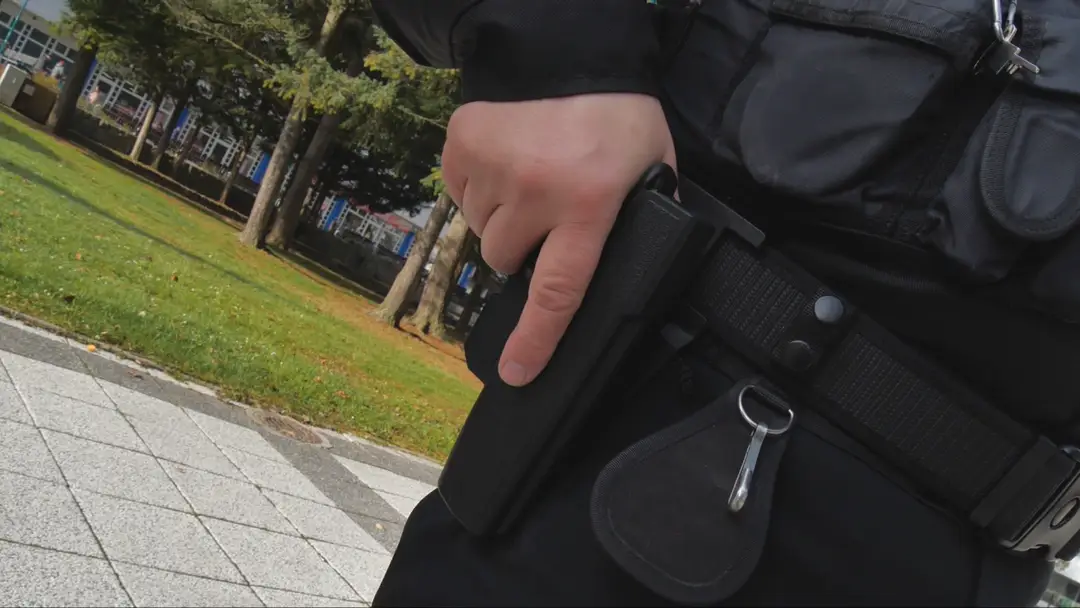 Policajt. Ilustračná snímka.